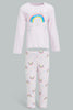 Redtag-Lilac-Rainbow-Printed-Pyjama-Set-Colour:Lilac,-Filter:Infant-Girls-(3-to-24-Mths),-Infant-Girls-Pyjama-Sets,-New-In,-New-In-ING,-Non-Sale,-S22B,-Section:Kidswear-Infant-Girls-3 to 24 Months
