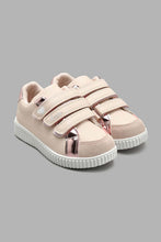 Load image into Gallery viewer, Redtag-Pink-Heart-Sneaker-Colour:pink,-Filter:Girls-Footwear-(3-to-5-Yrs),-GIR-Trainers,-New-In,-New-In-GIR-FOO,-Non-Sale,-S22A,-Section:Kidswear-Girls-3 to 5 Years
