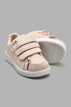 Load image into Gallery viewer, Redtag-Pink-Heart-Sneaker-Colour:pink,-Filter:Girls-Footwear-(3-to-5-Yrs),-GIR-Trainers,-New-In,-New-In-GIR-FOO,-Non-Sale,-S22A,-Section:Kidswear-Girls-3 to 5 Years
