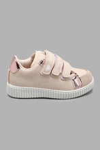 Load image into Gallery viewer, Redtag-Pink-Heart-Sneaker-Colour:pink,-Filter:Girls-Footwear-(3-to-5-Yrs),-GIR-Trainers,-New-In,-New-In-GIR-FOO,-Non-Sale,-S22A,-Section:Kidswear-Girls-3 to 5 Years
