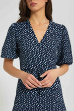 Load image into Gallery viewer, Redtag-Printed-Wrap-Dress-Dresses-Women&#39;s-
