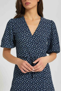 Redtag-Printed-Wrap-Dress-Dresses-Women's-