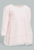 Redtag-Pink-Long-Sleeves-Tutu-Dress-Colour:Pink,-Filter:Baby-(0-to-12-Mths),-NBG-Dresses,-New-In,-New-In-NBG,-Non-Sale,-S22B,-Section:Kidswear-Baby-0 to 12 Months