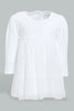 Redtag-White-Long-Sleeve-Tutu-Dress-Colour:White,-Filter:Baby-(0-to-12-Mths),-NBF-Dresses,-New-In,-New-In-NBF,-Non-Sale,-S22B,-Section:Kidswear-Baby-0 to 12 Months