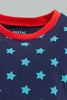 Redtag-Red-And-Navy-Car-Printed-Pj-Set-Top-Bottom-Shorts-(4-Pack)-Colour:Red,-Filter:Infant-Boys-(3-to-24-Mths),-Infant-Boys-Pyjama-Sets,-New-In,-New-In-INB,-Non-Sale,-S22B,-Section:Kidswear-Infant-Boys-3 to 24 Months