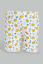 Load image into Gallery viewer, Redtag-Grey-And-White-Tiger-Printed-Pj-Set-Top-Bottom-Shorts-(4-Pack)-Colour:Grey,-Filter:Infant-Boys-(3-to-24-Mths),-Infant-Boys-Pyjama-Sets,-New-In,-New-In-INB,-Non-Sale,-S22B,-Section:Kidswear-Infant-Boys-3 to 24 Months
