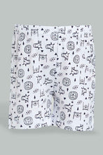 Load image into Gallery viewer, Redtag-Blue-And-White-Bear-Printed-Pj-Set-Top-Bottom-Shorts(4-Pack)-Colour:Blue,-Filter:Infant-Boys-(3-to-24-Mths),-Infant-Boys-Pyjama-Sets,-New-In,-New-In-INB,-Non-Sale,-S22B,-Section:Kidswear-Infant-Boys-3 to 24 Months
