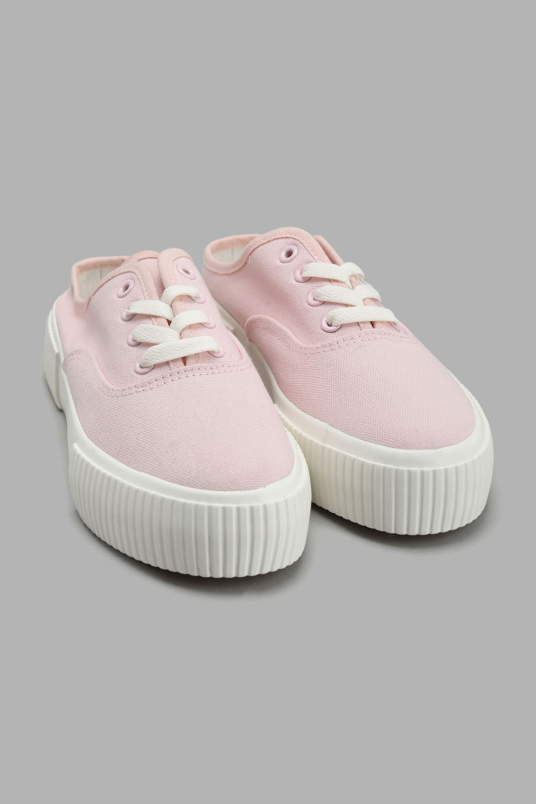 Redtag-Pink-Lace-Up-Mule-Lace-Up-Women's-