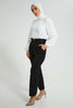 Redtag-Black-Buckle-Detail-Trouser-Trousers-Women's-