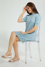 Load image into Gallery viewer, Redtag-Printed-Shift-Dress-Dresses-Women&#39;s-
