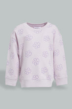 تنزيل الصورة على معرض الصور، Redtag-Lilac-Solid-Raglan-Jogsuit-Jog-Sets-Infant-Girls-3 to 24 Months
