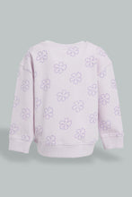 تنزيل الصورة على معرض الصور، Redtag-Lilac-Solid-Raglan-Jogsuit-Jog-Sets-Infant-Girls-3 to 24 Months
