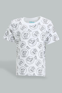 Redtag-White-Donald-Duck-Ss-T-Shirt-Character,-Colour:White,-Filter:Infant-Boys-(3-to-24-Mths),-Infant-Boys-T-Shirts,-New-In,-New-In-INB,-Non-Sale,-S22B,-Section:Kidswear,-TBL-Infant-Boys-3 to 24 Months