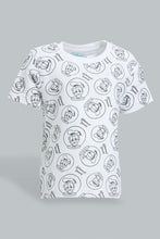 Load image into Gallery viewer, Redtag-White-Donald-Duck-Ss-T-Shirt-Character,-Colour:White,-Filter:Infant-Boys-(3-to-24-Mths),-Infant-Boys-T-Shirts,-New-In,-New-In-INB,-Non-Sale,-S22B,-Section:Kidswear,-TBL-Infant-Boys-3 to 24 Months
