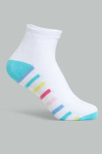 Load image into Gallery viewer, Redtag-Assorted-3Pk-Half-Terry-Sock-Full-Length-Socks-Girls-2 to 8 Years
