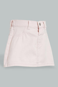 Redtag-Pink-Mock-Pocket-Plain-Skirt-Colour:Pink,-Filter:Infant-Girls-(3-to-24-Mths),-Infant-Girls-Skirts,-New-In,-New-In-ING,-Non-Sale,-S22B,-Section:Kidswear,-TBL-Infant-Girls-3 to 24 Months