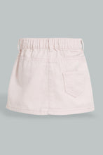 Load image into Gallery viewer, Redtag-Pink-Mock-Pocket-Plain-Skirt-Colour:Pink,-Filter:Infant-Girls-(3-to-24-Mths),-Infant-Girls-Skirts,-New-In,-New-In-ING,-Non-Sale,-S22B,-Section:Kidswear,-TBL-Infant-Girls-3 to 24 Months
