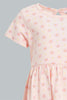 Redtag-Pink-Floral-Ditsy-Printed-Dress-Dresses-Infant-Girls-3 to 24 Months