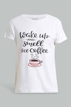Load image into Gallery viewer, Redtag-White-Pyjama-Sets-Pyjama-Sets-Senior-Girls-9 to 14 Years

