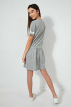 تنزيل الصورة على معرض الصور، Redtag-Grey-Melange-Sporty-Dress-Dresses-Senior-Girls-9 to 14 Years
