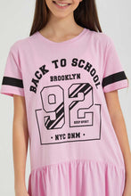تنزيل الصورة على معرض الصور، Redtag-Pink-Sporty-Dress-Dresses-Senior-Girls-9 to 14 Years
