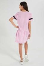 تنزيل الصورة على معرض الصور، Redtag-Pink-Sporty-Dress-Dresses-Senior-Girls-9 to 14 Years

