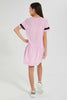 Redtag-Pink-Sporty-Dress-Dresses-Senior-Girls-9 to 14 Years