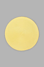 Load image into Gallery viewer, Redtag-Yellow-Round-Placemat-Placemats-Home-Dining-
