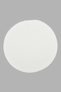 Redtag-Beige-Round-Placemat-Placemats-Home-Dining-