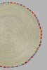 Redtag-White-Round-Placemat-Placemats-Home-Dining-