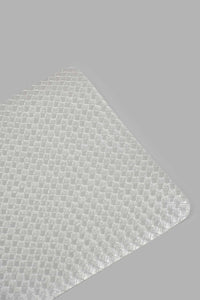 Redtag-Silver-Rectangle-Placemat-Placemats-Home-Dining-