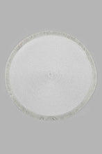 تنزيل الصورة على معرض الصور، Redtag-Grey-Round-Placemat-Placemats-Home-Dining-
