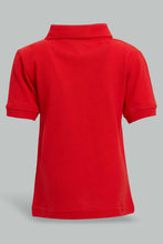 Load image into Gallery viewer, Redtag-Red-Tipping-Color-Pique-Short-Sleeve-Polo-Polo-Shirts-Infant-Boys-3 to 24 Months
