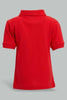 Redtag-Red-Tipping-Color-Pique-Short-Sleeve-Polo-Polo-Shirts-Infant-Boys-3 to 24 Months
