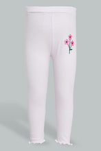 تنزيل الصورة على معرض الصور، Redtag-Ivory-Printed-T-Shirt-And-Lilac-Solid-Legging-Sets-Infant-Girls-3 to 24 Months
