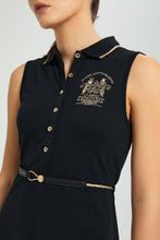 تنزيل الصورة على معرض الصور، Redtag-Black-Polo-Dress-Dresses-Women&#39;s-0
