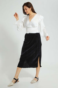 Redtag-White-Front-Detail-Top-Blouses-Women's-