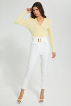 Load image into Gallery viewer, Redtag-Buckle-Detail-Paperbag-Waist-Trouser-Trousers-Women&#39;s-
