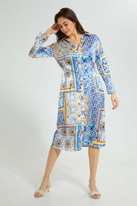 Redtag-Multicolor-Scarf-Print-Midi-Dress-Dresses-Women's-