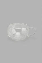 Load image into Gallery viewer, Redtag-Clear-Double-Wall-Cup-And-Saucer-Cup-And-Saucer-Home-Dining-
