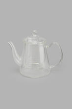 Load image into Gallery viewer, Redtag-Clear-Glass-Tea-Pot-With-Filter-Tea-Pot-Home-Dining-
