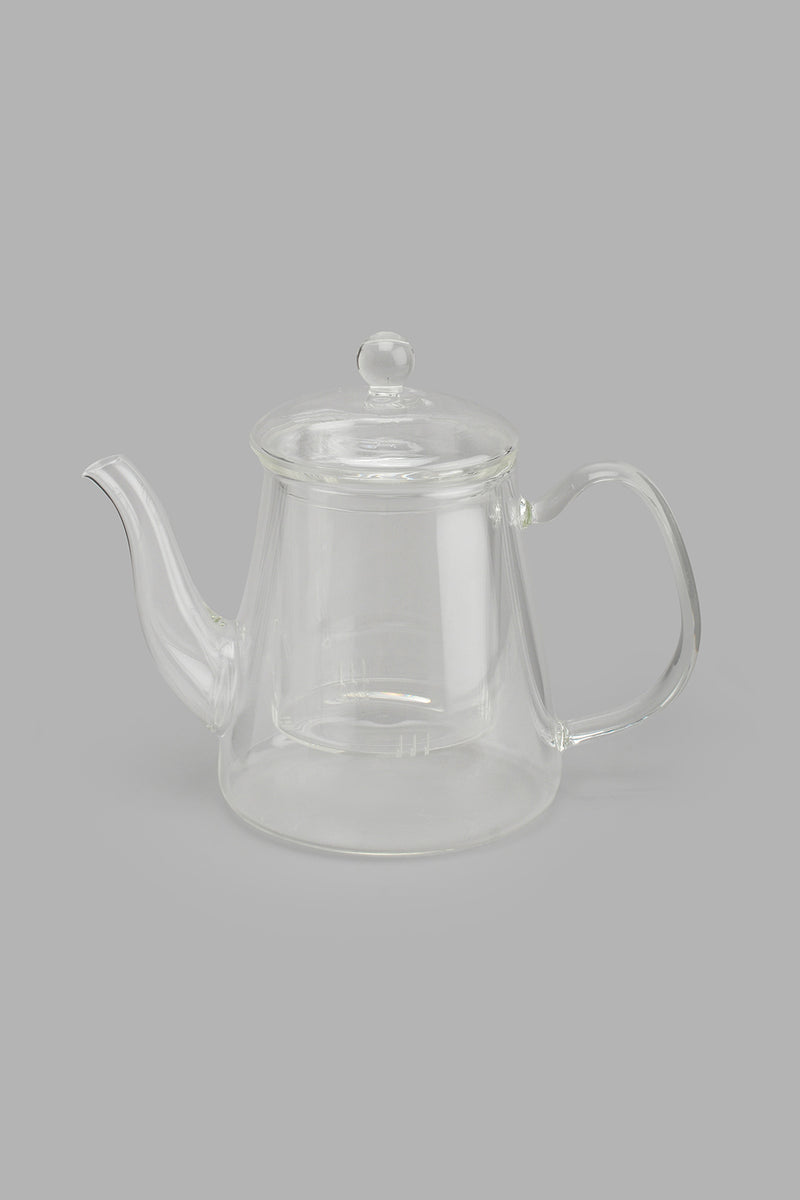 Redtag-Clear-Glass-Tea-Pot-With-Filter-Tea-Pot-Home-Dining-