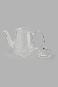 Redtag-Clear-Glass-Tea-Pot-With-Filter-Tea-Pot-Home-Dining-