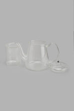 Load image into Gallery viewer, Redtag-Clear-Glass-Tea-Pot-With-Filter-Tea-Pot-Home-Dining-
