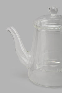Redtag-Clear-Glass-Tea-Pot-With-Filter-Tea-Pot-Home-Dining-