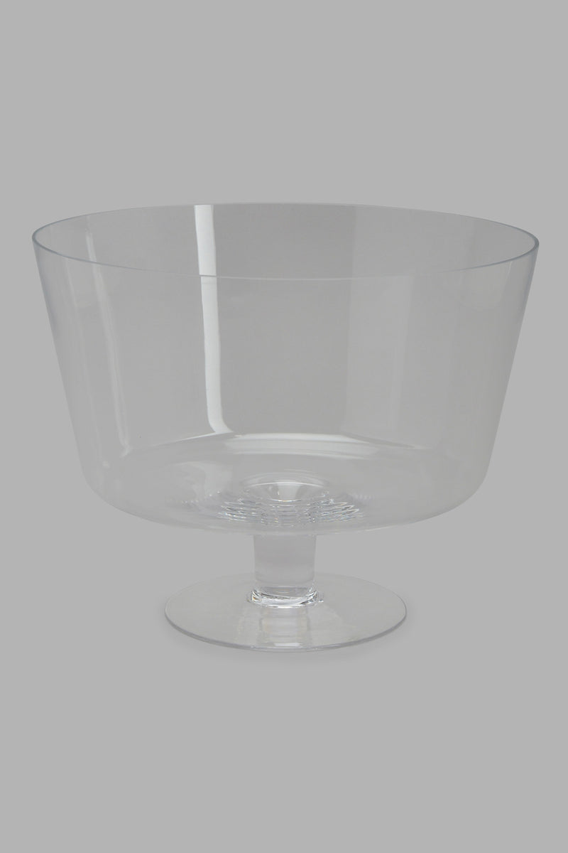 Redtag-Clear-Glass-Trifle-Bowl-Category:Bowls,-Colour:Clear,-Filter:Home-Dining,-HMW-DIN-Serveware,-New-In,-New-In-HMW-DIN,-Non-Sale,-S22C,-Section:Homewares-Home-Dining-