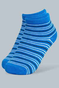 Redtag-Assorted-3-Pack-Ankle-C-Print-Socks-Ankle-Socks-Boys-2 to 8 Years