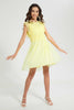 Redtag-Yellow-Lace-Dresses-Dresses-Senior-Girls-9 to 14 Years