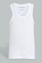 Load image into Gallery viewer, Redtag-White-3-Pack-Vest-Basic-365,-Boys-Vests,-Colour:White,-ESS,-Filter:Boys-(2-to-8-Yrs),-New-In,-New-In-BOY,-Non-Sale,-Section:Kidswear-Boys-2 to 8 Years
