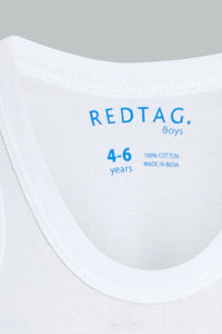 Redtag-White-3-Pack-Vest-Basic-365,-Boys-Vests,-Colour:White,-ESS,-Filter:Boys-(2-to-8-Yrs),-New-In,-New-In-BOY,-Non-Sale,-Section:Kidswear-Boys-2 to 8 Years